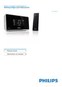 Manuale Philips NP1100 Streamium Lettore multimediale