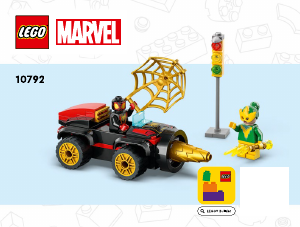 Bruksanvisning Lego set 10792 Super Heroes Drill Spinner