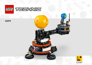 Kullanım kılavuzu Lego set 42179 Technic Dünya ve Ay Yörüngesi