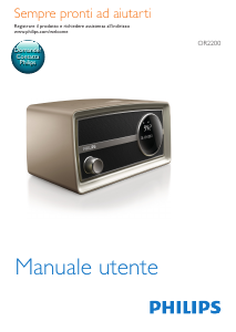 Manuale Philips OR2200M Radio