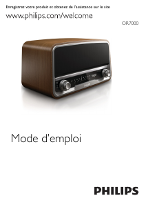 Mode d’emploi Philips OR7000 Radio