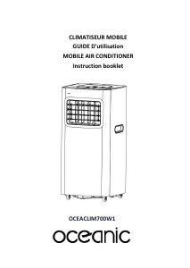 Mode d’emploi Oceanic OCEACLIM700W1 Climatiseur