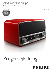 Brugsanvisning Philips ORT7500 Radio