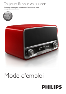 Mode d’emploi Philips ORT7500 Radio