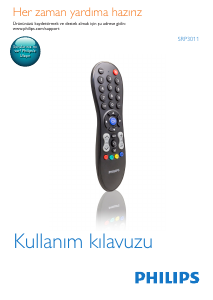 Kullanım kılavuzu Philips SRP3011 Uzaktan kumanda
