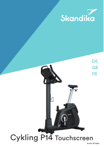 Mode d’emploi Skandika SF-3230 Cykling P14 Touchscreen Vélo d’appartement