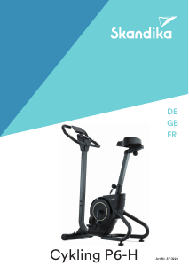 Manual Skandika SF-3220 Cykling P6-H Exercise Bike