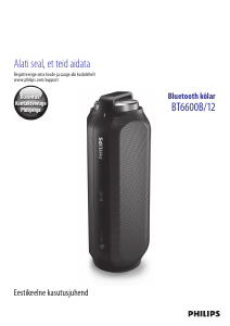 Kasutusjuhend Philips BT6600A Kõlar