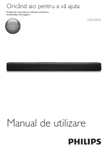 Manual Philips HTL2101B Difuzor