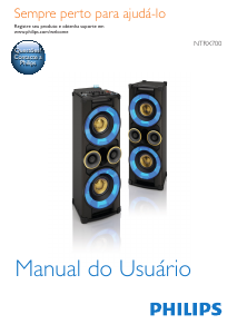 Manual Philips NTRX700SB Altifalante