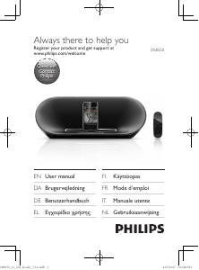 Brugsanvisning Philips DS8550 Højttalerdock