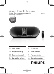 Manual Philips DS8550 Speaker Dock