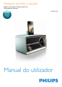 Manual Philips ORD2100B Altifalante de base