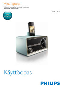 Käyttöohje Philips ORD2100C Kaiutintelakka