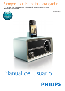 Manual de uso Philips ORD2105B Docking station