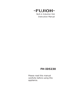 Manual Fujioh FH-ID5230 Hob
