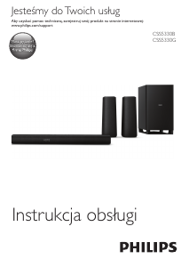 Instrukcja Philips CSS5330B Zestaw kina domowego