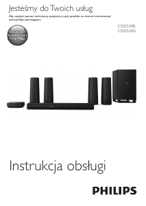 Instrukcja Philips CSS5530B Zestaw kina domowego