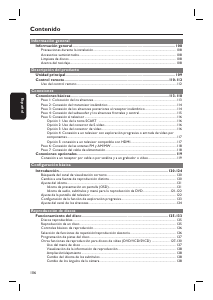Manual de uso Philips HTS335W Sistema de home cinema