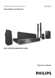 Návod Philips HTS3367 Domáce kino