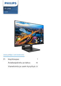 Käyttöohje Philips 222B1TC B Line LED-näyttö