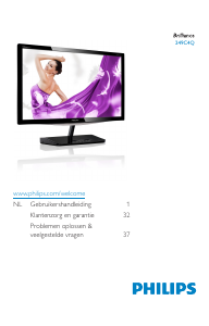 Handleiding Philips 249C4QSB LED monitor