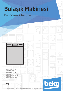 Kullanım kılavuzu BEKO BMA 6312 BC Bulaşık makinesi