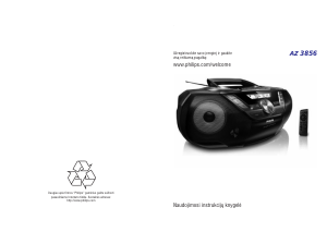 Vadovas Philips AZ3856 Stereofoninis rinkinys