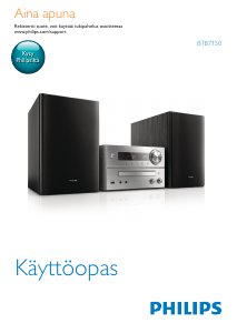 Käyttöohje Philips BTB7150 Stereosetti