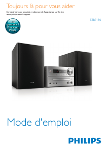 Mode d’emploi Philips BTB7150 Stéréo