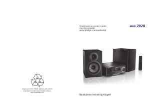 Vadovas Philips MBD7020 Stereofoninis rinkinys