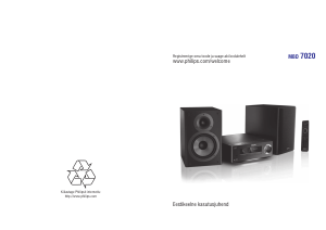 Kasutusjuhend Philips MBD7020 Stereokomplekt