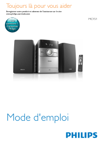 Mode d’emploi Philips MC151 Stéréo