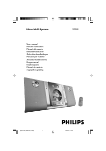 Käyttöohje Philips MCB240 Stereosetti