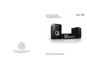 Vadovas Philips MCD122 Stereofoninis rinkinys