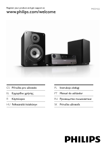 Manuál Philips MCD122 Stereo souprava
