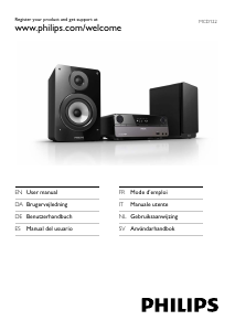 Brugsanvisning Philips MCD122 Stereo sæt