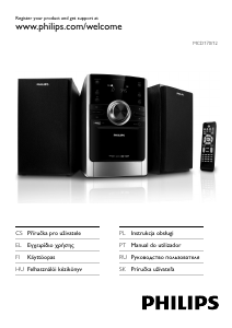 Návod Philips MCD170 Stereo súprava