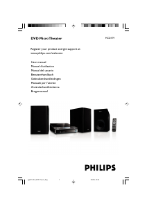 Mode d’emploi Philips MCD179 Stéréo