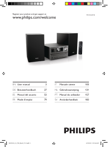 Handleiding Philips MCD2010 Stereoset