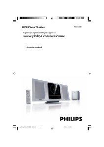 Bruksanvisning Philips MCD288E Stereoanläggning