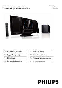 Návod Philips MCD289 Stereo súprava