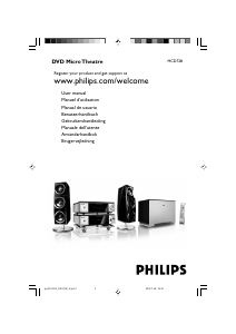 Mode d’emploi Philips MCD728 Stéréo