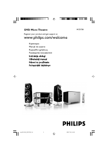 Használati útmutató Philips MCD728 Sztereóberendezés