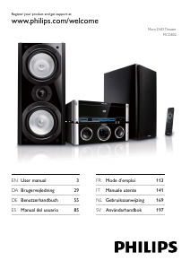 Brugsanvisning Philips MCD802 Stereo sæt