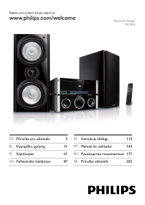 Hướng dẫn sử dụng Philips MCD802 Bộ âm thanh nổi