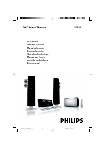 Bruksanvisning Philips MCD988 Stereoanläggning