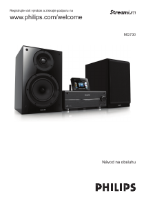 Návod Philips MCI730 Stereo súprava