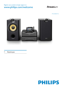 Käyttöohje Philips MCI8080 Stereosetti