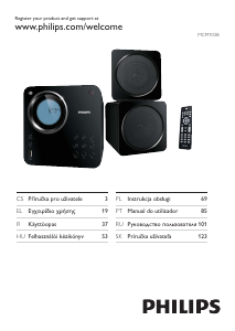 Návod Philips MCM103B Stereo súprava